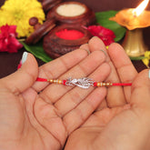 925 Silver Krishna Rakhi For Brother